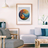 Wooden Puzzle for Adults, Autumn Jigsaw Puzzle, Guitar Wooden Jigsaw Puzzles, Thanksgiving Garden Puzzle, Beautiful Wooden Puzzle with Box Birthday Gifts for Adults and Kids(11.2 * 11.2in-200pcs) Reouinty