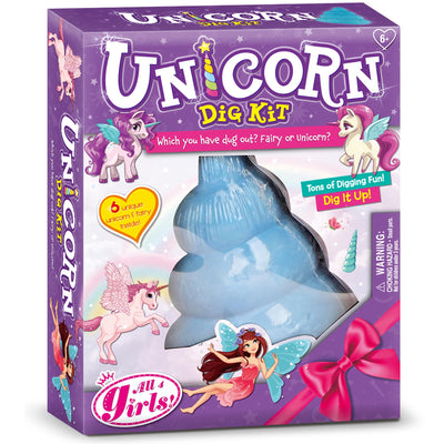 Spiggly Unicorn Dig Kit | Unicorn Gifts for Girls 4-6 | Unicorn Activity Set | Fairy Unicorn Digging Toy Set | Unicorn Surprise Toys Mini Unicorn Figures | Unicorn Arts and Crafts Birthday Gift Girls