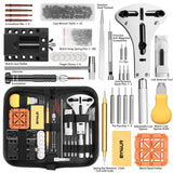 Watch Link Removal Kit, BYNIIUR Watch Repair Kit, Watch Case Opener Spring Bar Tools, Watch Battery Replacement Tool Kit, Watch Band Link Pin Tool Set with Carrying Case and Instruction Manual BYNIIUR