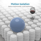 CRYREINA Full Mattress, 12 Inch Full Size Mattresses, Hybrid Pocketed Coil Mattress in a Box, Medium Firm, 100 Nights Trial CRYREINA