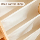 4 Tier Wooden Bookshelf, 4 Layer Sling Bookcase, Book Storage for Rooms, Magazine Rack, Bookshelf Nursery Wall, Book Organizer, Wood Generic