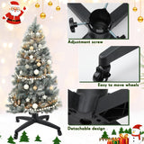 Chitidr Rolling Christmas Tree Stand for up to 9.8 Feet Tall Adjustable Artificial Fake Tree Stand Base with Casters Holder for Xmas Home Decoration Fit Chitidr
