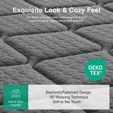 Novilla 10 inch Full Size Mattress, NanoGEL™ Full Mattress with Smarts™ Coil for Motion Isolation & Pressure Relief & Cool Night Sleep, Medium Firm Hybrid Mattresses in a Box, CertiPUR-US Certified Novilla