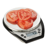 Taylor 1020NFS Compact Digital Scale, Multi-Functional Food Scale for Precise Weight Measuring and Portion Control, Tare Function, NSF, Stainless Steel Platform Taylor