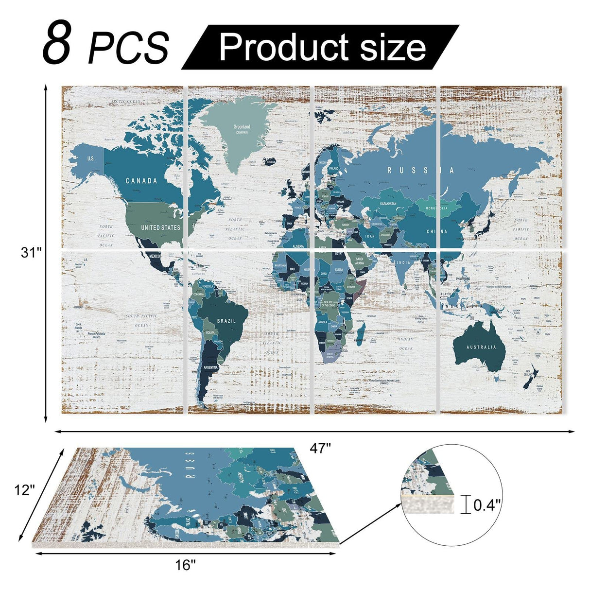 YPY Soundproof Wall Panels Acoustic Padding: Sound Proof Panel Acoustic Treatment for Studio Office Home 12" x 16" 8 Pack YPY