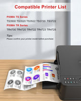 EaseFusion 275XL 276XL Replacement for Canon Ink 275 and 276 PG-275 CL-276 Black Color Ink Cartridges Combo Pack Compatible with PIXMA TR4720 TS3522 TR4700 TS3722 TS3500 TR4722 TS3720 TS3520 Printer EaseFusion