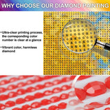 TMOLZ Fishing Elderly Diamond Painting - 5D Full Diamond Fishing Landscape Diamond Art Kit - Wall Rhinestone DIY Art Painting Home Decoration Gift 8X12 Inch TMOLZ