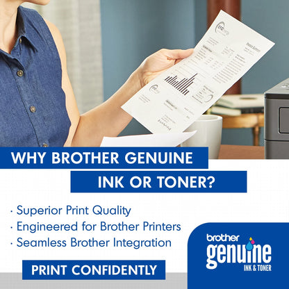 Brother Genuine Standard Yield Toner Cartridge, TN730, Replacement Black Toner, Page Yield Up To 1,200 Pages, Amazon Dash Replenishment Cartridge,1 Pack