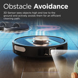 Shark RV2820AE Detect Pro Self-Empty Robot Vacuum with Bagless, 60-day Capacity HEPA Base, 3 Detect & React Technologies, Auto Deep-Clean on Carpets and Hardfloors, NeverStuck Tech, Wi-Fi Black/Bronze Shark
