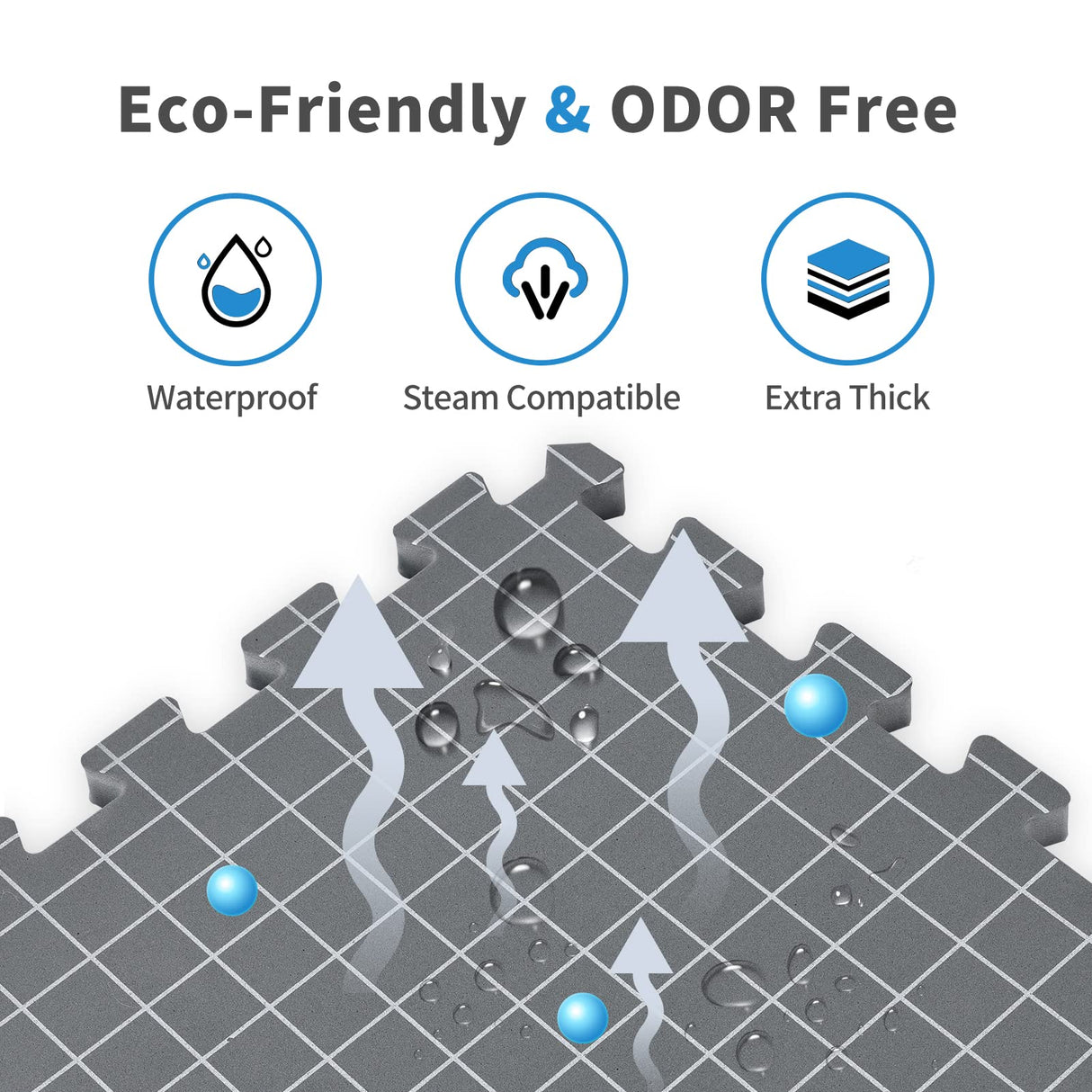 Yrangee Blocking Mats for Knitting & Crochet Project,Extra Thick Blocking Boards with Grids for Needlepoint or Crochet,9 Pack Knitting Mats with 150 T-Pins and Storage Bag Yrangee