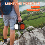 Portable Power Station 97Wh Power Bank 26400mAh Battery Pack Fasting Charging 150W AC Outlet Solar Generators with Wireless Charging Battery Bank LED Flashlight Power Supply for Camping RV Emergency ENOFLO