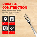 Chef Craft Select Meat Serving Fork, 12.5 inch, Stainless Steel Chef Craft