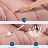 Tioutbot 360° Swivel Rocking Recliner Chair with Massage & Heat, Rocker Recliner with Vibration and Side Pocket for Living Room, Bedroom & Nursery Tioutbot