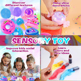 Large Party Slime Kit for Girls and Boys, Max Party Favors Slime Making Kit to Make Butter Cloud and Foam Slime, Stress Relief Toys, DIY Slime Supplies for Girls and Boys sloueasy