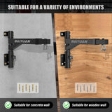Heavy Bag Hanger - Wall Mount Punching Bag Hanger, Adjustable Heavy-Duty Boxing Bag Wall Bracket, Punching Bag Mount Stand for Home or Gym, for Kickboxing Bag, Muay Thai Bag,Etc (Supports up to 800Ib) BaiYuan