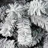 National Tree Company First Traditions Acacia Flocked Tree Medium Christmas Tree, 6 ft National Tree Company