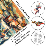 Vintage National Parks Puzzle for Adults 1000 Pieces, Travel Poster Landscape Puzzle Including Yellowstone Zion Acadia Yosemite, Nature Jigsaw Puzzles Scenery Mountain Scene PICKFORU