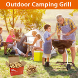 E500 Fire Starter - Natural Fire Starters for Fireplace, Campfires, Chimney, BBQ, Fire Pit & Wood Fireplace - 60 Pack Odorless Pine Firestarter, Charcoal Starter for Grill E500