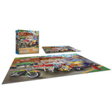 RoseArt - Chris Bigelow - Hot Rod Garage - 1000 Piece Jigsaw Puzzle for Adults RoseArt