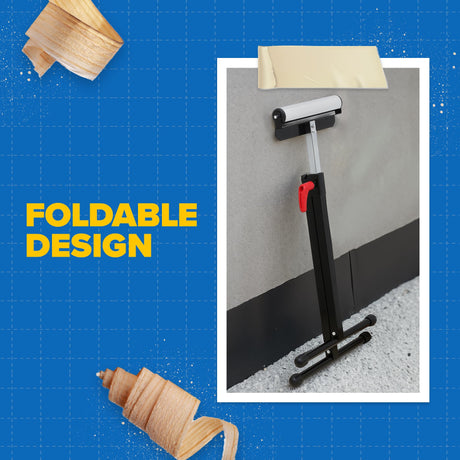 Houseables Roller Stand, Table Saw Outfeed Table, Outfeed Roller Stands for Woodworking, Roller Support Stand, Rolling Table Saw Stand, Power Tool Stands, Adjustable, Foldable, 135 LB Capacity, 2 Pack Houseables