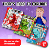 Dissect-It Simulated Synthetic Lab Dissection Toy, STEM Projects for Kids, Animal Science, Biology, and Anatomy Home Learning Kit, Bat Dissect It