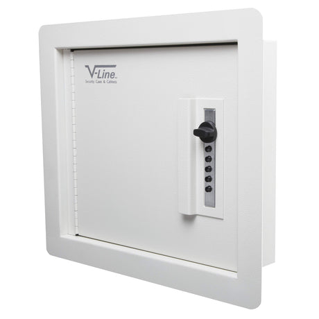 V-Line Quick Vault Locking Storage for Guns and Valuables, Ivory V-Line