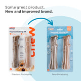 Petstages Dogwood Wood Durable Dog Chew Toys, Real Wood & Calming Hemp, 2-Pack, Medium Outward Hound