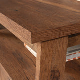 Sauder Trestle Lateral File, L: 32.28" x W: 24.49" x H: 29.41", Vintage Oak Finish Sauder