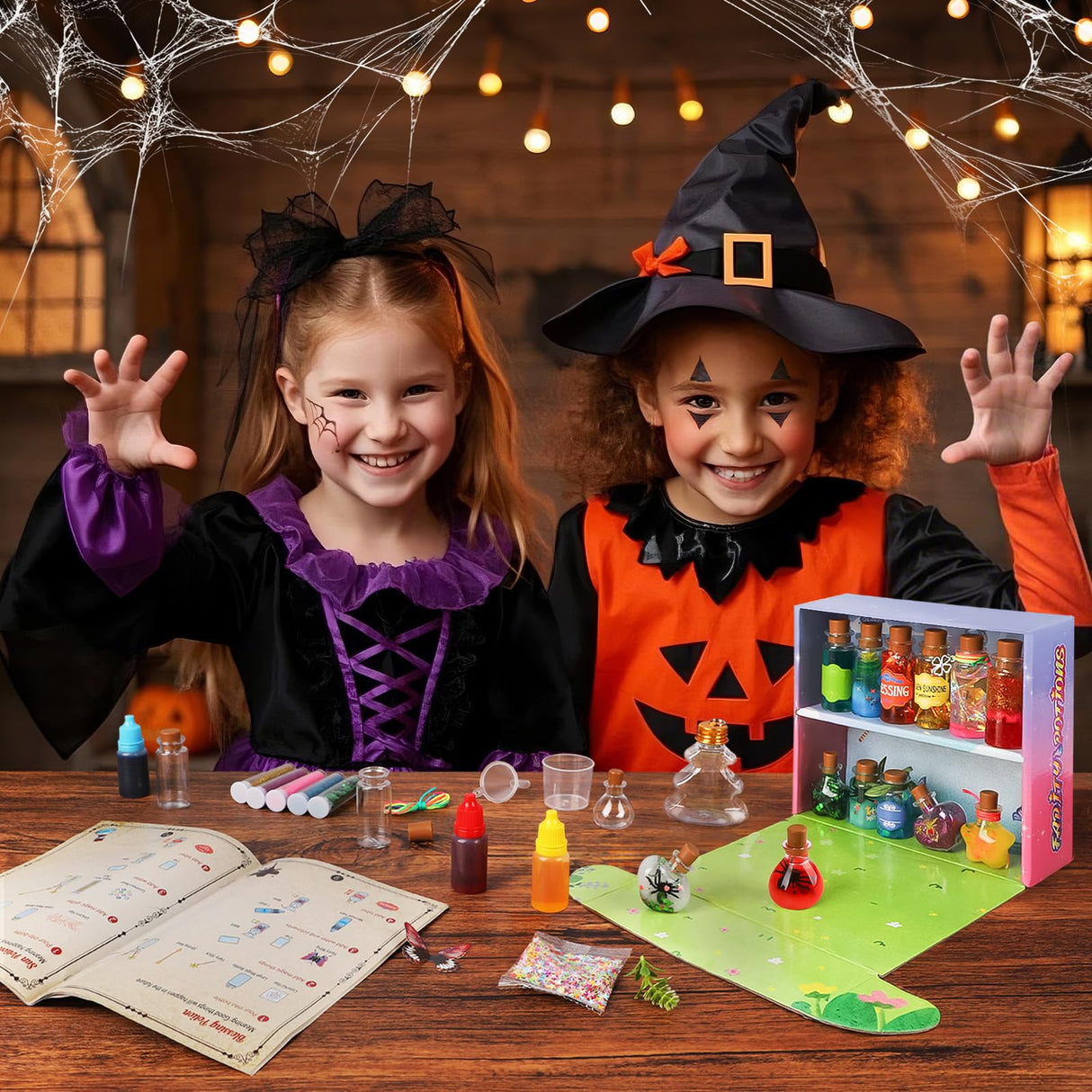 Potion Magic Kit for Kids, Creative Magic Fairy Arts and Crafts Kit Birthday Gifts Toys for Girls 6 7 8 9 10 11 12+ Year Old Boys Decorations Family Activities Party Favors Gadetouq