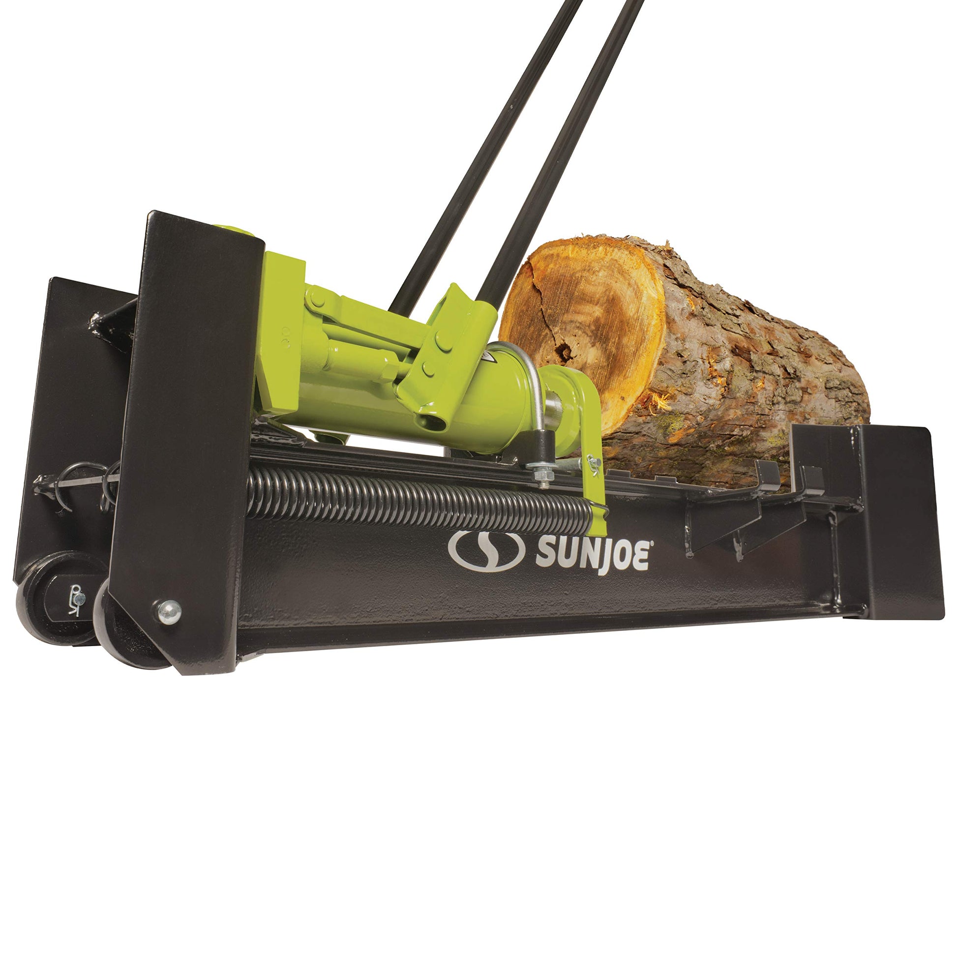 Sun Joe LJ10M 10-Ton Hydraulic Log Splitter, Green - WoodArtSupply