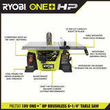 18V ONE+ HP BRUSHLESS 8-1/4" TABLE SAW KIT RYOBI