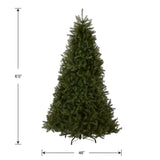 National Tree Company Artificial Full Christmas Tree, Green, Dunhill Fir, Includes Stand, 6 Feet National Tree Company