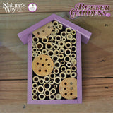 Nature's Way Bird Products PWH1-B Purple Bee House Nature's Way