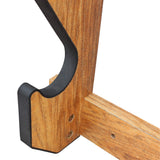 Rush Creek Creations unisex adult American Cherry Indoor 3 Rifle Shotgun Wall Storage Display Rack, American Cherry, 0 US Rush Creek Creations