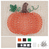 WEBEEDY DIY 3D String Art Kit for Adults Beginners Pumpkin String Art Kit DIY Adult Halloween Thanksgiving Holiday Craft Project Wall Art WEBEEDY