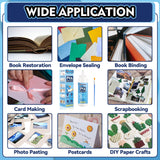 PH Neutral PVA Glue, 8.5 Oz Art Precision Craft Glue, Archival Quality Acid-Free Book Binding Adhesive, Dries Clear & Flexible,Ideal for Framing, Collages, Paper Crafts Mosconly