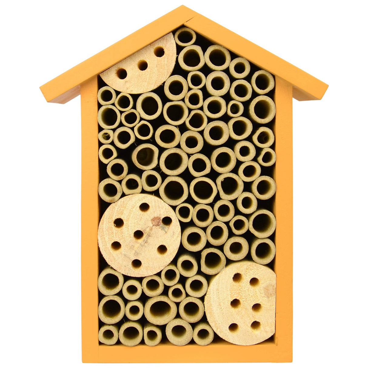 Nature's Way Bird Products PWH1-A Bee House, Yellow Nature's Way