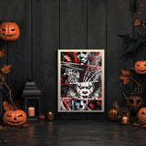 LILEIDECO 3 Pack Halloween Diamond Art Kits for Adults Beginners,Horror Diamond Painting Kits for Adults,5D Full Drill DIY Diamond Dot Gem Art Kit Wall Home Decor Arts Craft 12x16 inch LILEIDECO