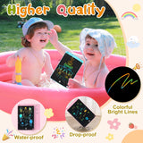 2 Pack LCD Writing Tablet, Electronic Drawing Writing Board, Erasable Drawing Doodle Board, Doodle Pad Toys for Kids Adults Learning & Education, 8.5IN(Blue+Pink) SUNLU