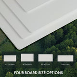 FLEXISPOT E6 Essential 3 Stages Dual Motor Electric Standing Desk 48x24 Inch Whole-Piece Board Height Adjustable Desk Electric Sit Stand Desk(White Frame + White Desktop, 2 Packages) FLEXISPOT