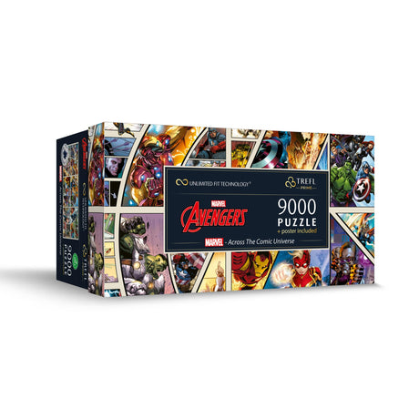 Trefl Prime 9000 Piece Puzzle - Marvel - Across the Comic Universe Trefl