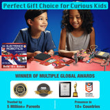 Butterfly EduFields 10-in-1 STEM Robotics Kit for Kids Ages 8-14 | Electronics & Engineering Science Kit with Circuit Board Projects | Educational Robot Building Kit Butterfly EduFields