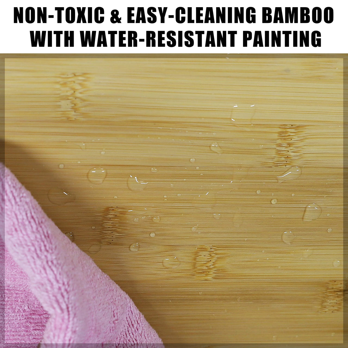 VEIKOUS Bathroom Floor Cabinet with 4 Drawers, Bamboo Freestanding Small Bathroom Storage Cabinet with 2 Removable 23.7inchW x 32.5inchH x 11.9inchD bamboo-floor-cabinet-1 bamboo-floor-cabinet VEIKOUS