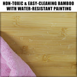 VEIKOUS Bathroom Floor Cabinet with 4 Drawers, Bamboo Freestanding Small Bathroom Storage Cabinet with 2 Removable 23.7inchW x 32.5inchH x 11.9inchD bamboo-floor-cabinet-1 bamboo-floor-cabinet VEIKOUS