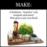 WILD ENVIRONMENTAL SCIENCE Mars Landing Survival Kit - Kids Plant Growing Terrarium Kit – Ages 8+ - Grow Food & Build an Earth-Like Environment on Mars - Seeds Included WILD ENVIRONMENTAL SCIENCE