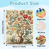 Mnsdiyrs Tree of Life Paint by Numbers Kit for Adults, Paint by Numbers for Adults Tree, Acrylic Painting by Numbers Kits Canvas for Gift Home Wall Decor 16x20 Inch Mnsdiyrs