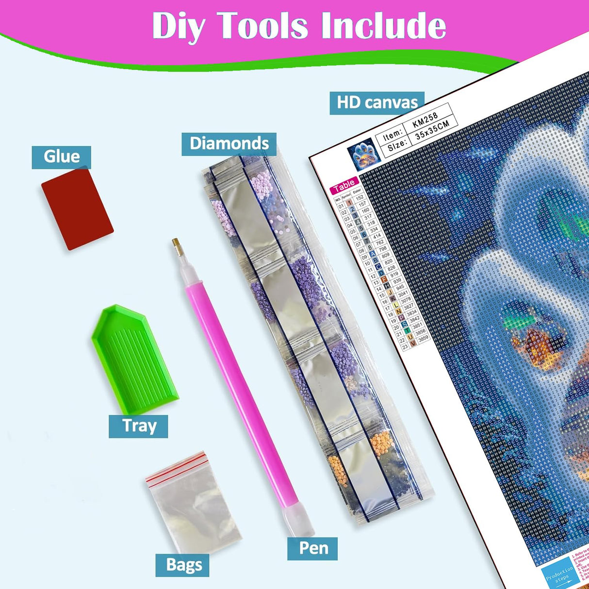 5D Diamond Painting Kits for Adults, Mountains and Waters Landscape Diamond Art for Beginners, DIY Full Round Drill Paint by Diamonds Dot Gem Art for Adults, Home Wall Decor 12x16 Inch Mosaflare