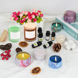 Candle Making Kit for Adults,Candle Making Supplies with Beewax, Fragrance Oil, Beeswax Dye Blocks, Melting Pot etc DIY Candle Craft Tools for Women Friend Family OFUN