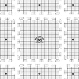 Hephaestus Crafts Blocking Mats for Knitting - Pack of 9 GRAY Blocking Boards with Grids for Needlepoint or Crochet. 150 T-pins Hephaestus