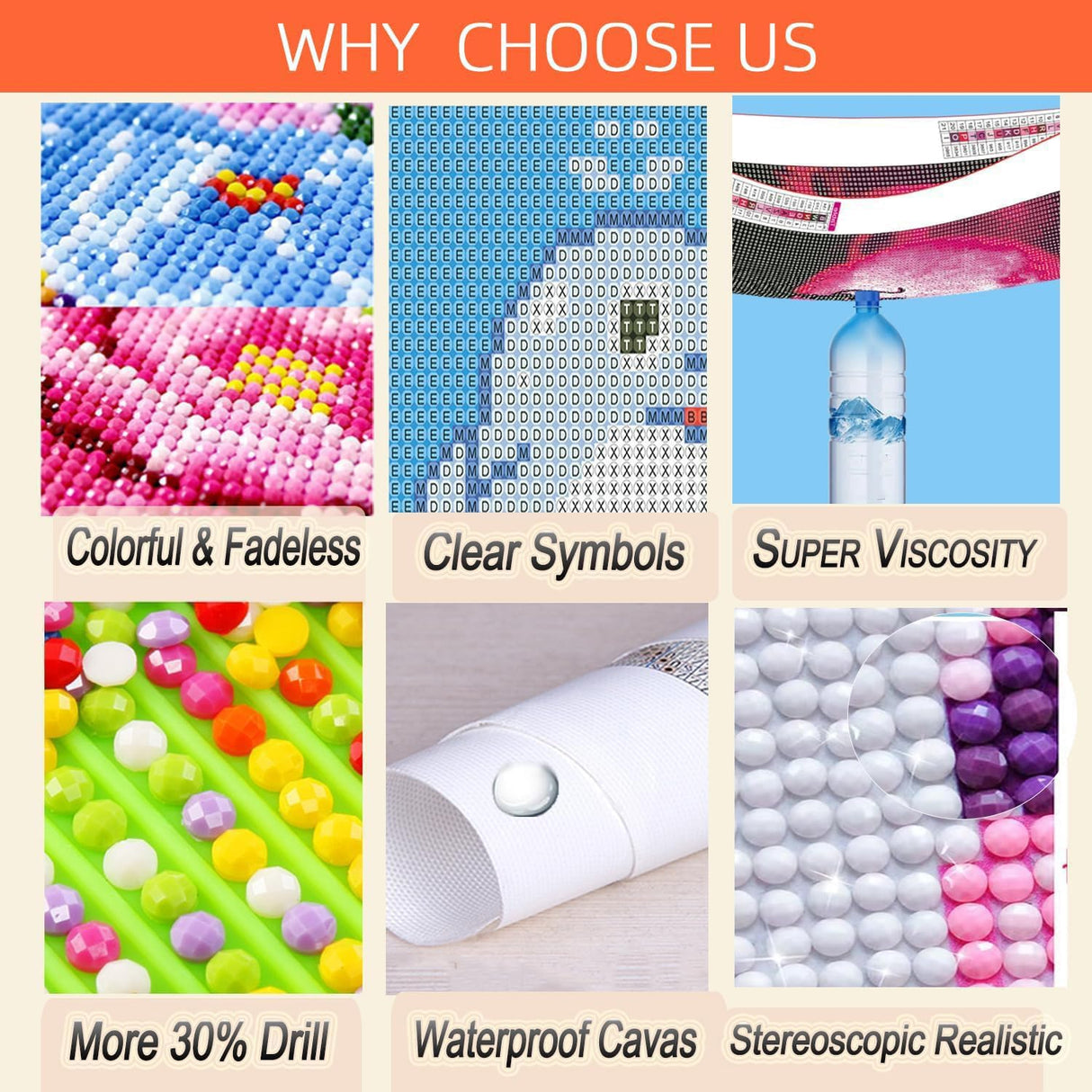 Axquilon Diamond Art Kits for Adults-Round Full Drill 5D Fairy Diamond Painting Kits for Adults Beginners Paint by Diamonds Pictures Girls Gem Art Painting Kits DIY Crafts Kits 14x14inch Axquilon